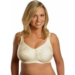 Aviana Soft Cup Non Underwire Bra (Ivory) with Lace Trims