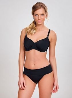 Panache Swimwear Anya Balconnet Bikini Top ( Black) 